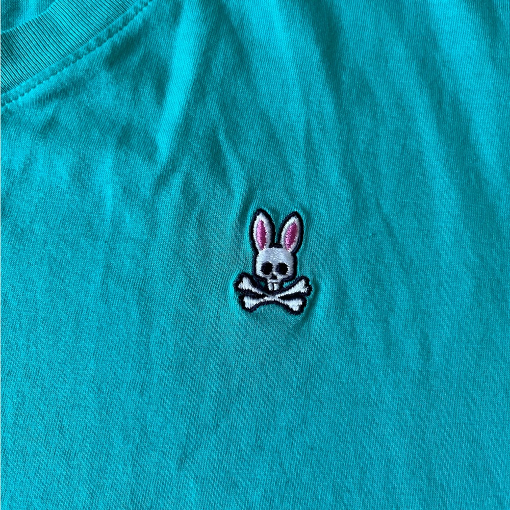 Psycho Bunny Turquoise Tee